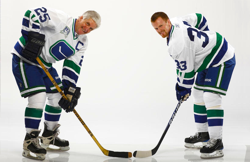 The Canucks are ditching their stick-in-rink heritage jersey