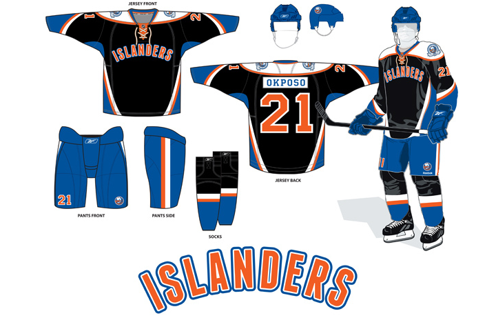 new york islanders captain highliner jersey