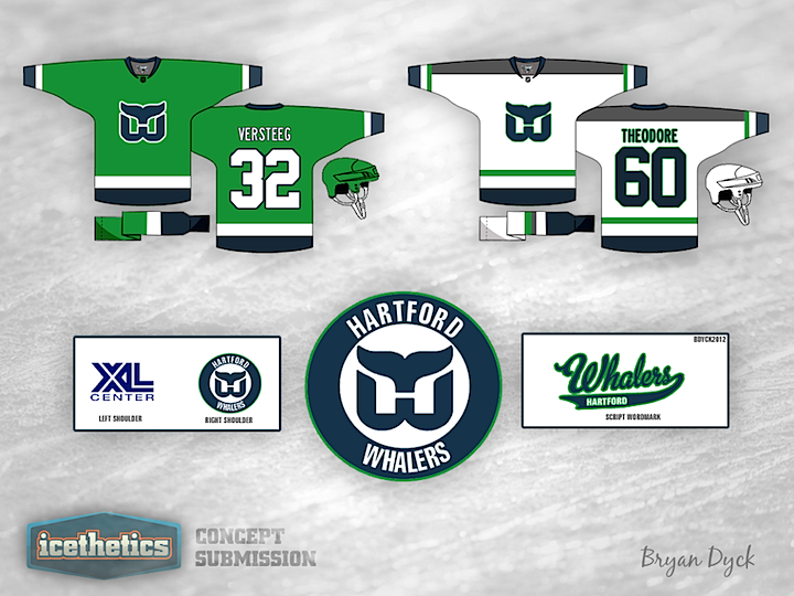 hartford whalers jersey concept