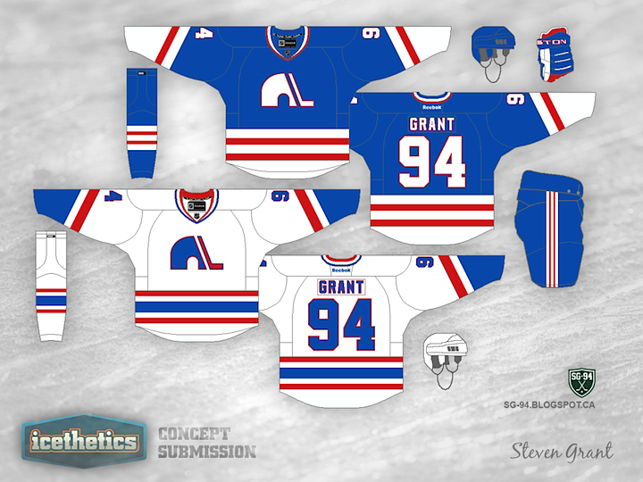 Nordiques Rebrand Jersey Concept : r/hockey