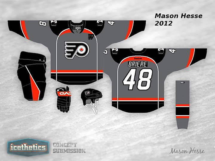 saltshaker91 posted to Instagram: Philadelphia Flyers hockey jersey concept  design made by @cd24_design…