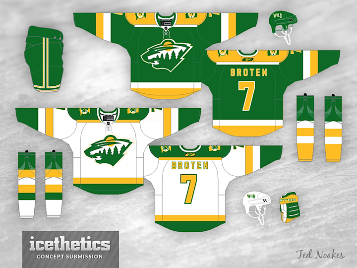 Minnesota Wild release design of Winter Classic jersey and it's a beaut