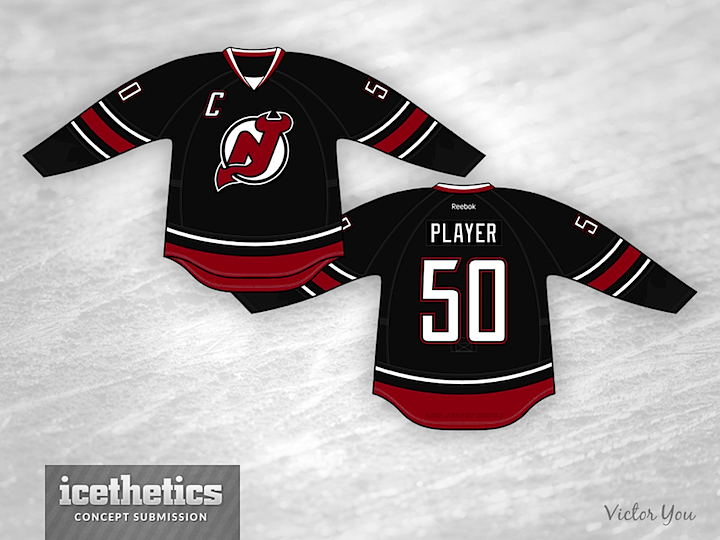 icethetics on X: #NJDevils #ReverseRetro will be inspired by the