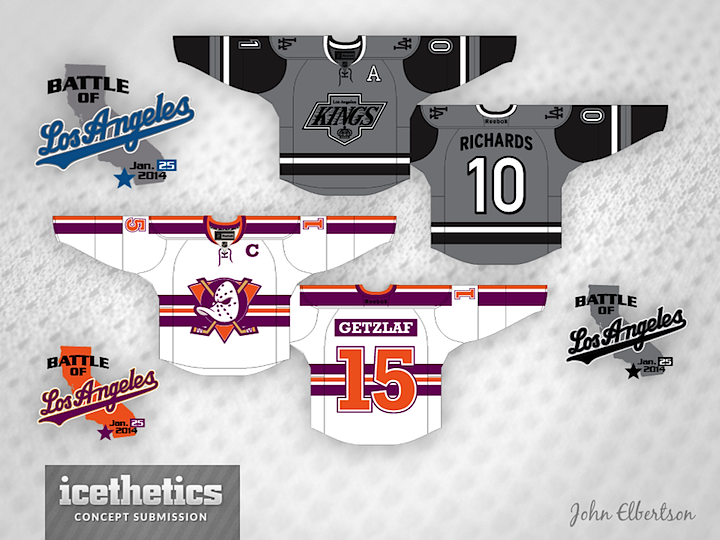 Three Los Angeles Kings jersey concepts #JerseyConcepts