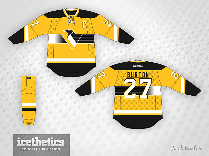 pittsburgh penguins concept jerseys