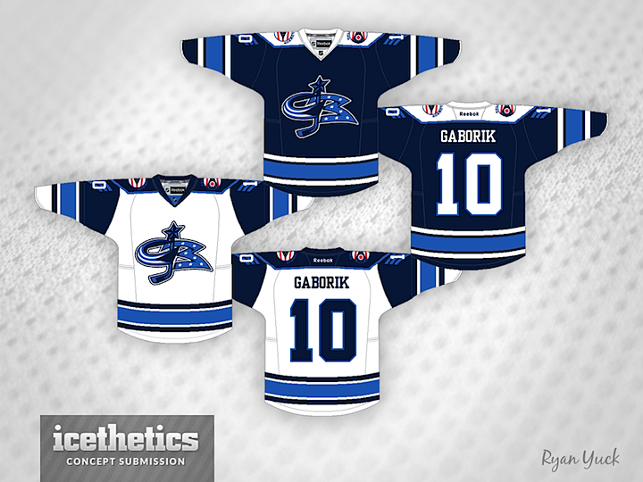 Blue Jackets Pucks and Stuff: What Might Have Been - Columbus Blue Jackets  Jersey Concept