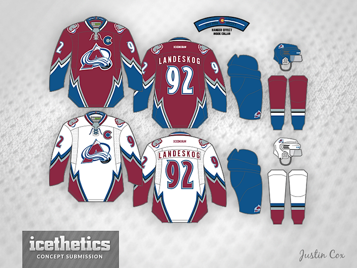 Concepts — icethetics.co  Colorado avalanche, Colorado avalanche hockey,  Jersey