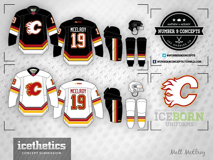 These Flames jersey concepts featuring Blasty are some of the wildest we've  ever seen - Article - Bardown