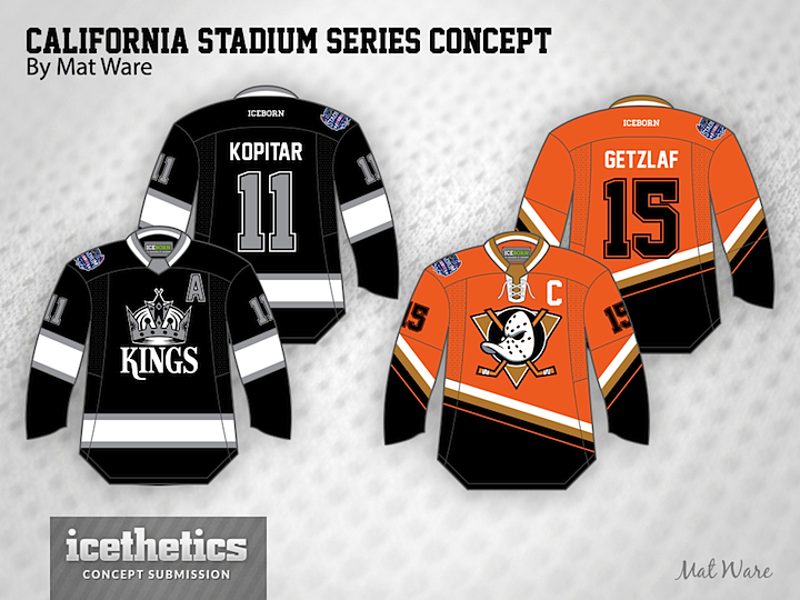 Three Los Angeles Kings jersey concepts #JerseyConcepts